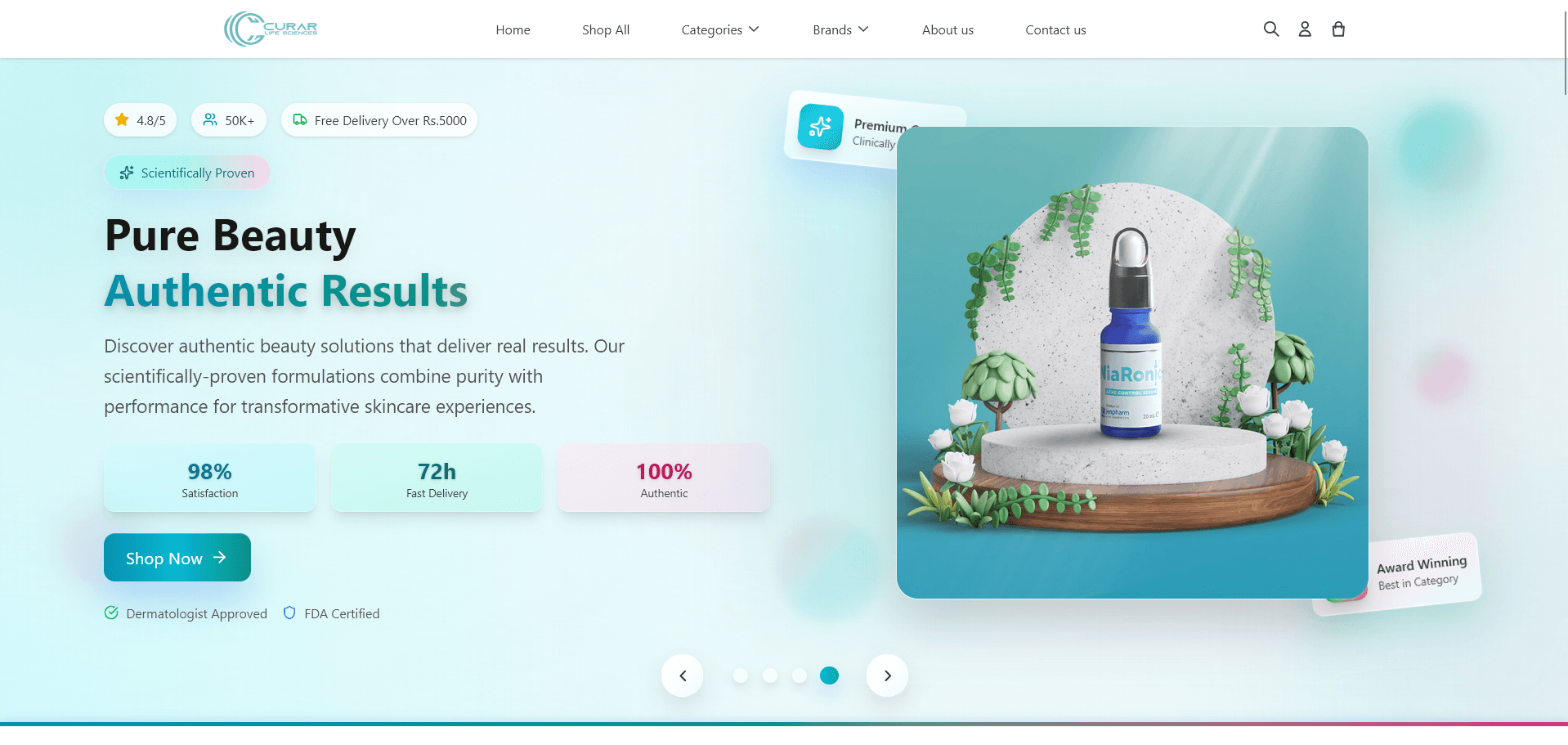 Curar Lifesciences screenshot